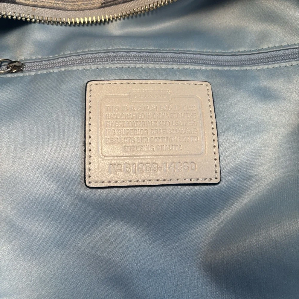 Coach Kristin Graphic Op Art Hobo #14860